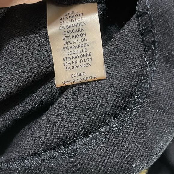 Vince Camuto Little Black Dress Size 6 - Picture 6 of 8